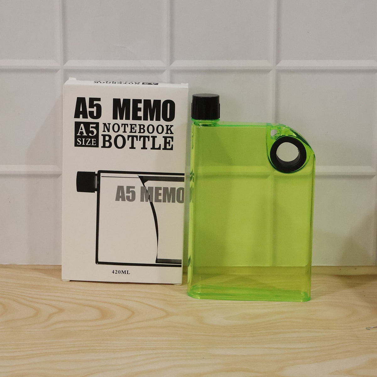 Water Bottle  Slim Portable  Leak-proof For On-the-go Hydration