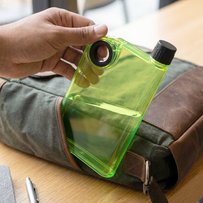 Water Bottle  Slim Portable  Leak-proof For On-the-go Hydration